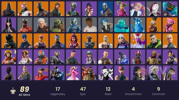 Full Access - [NINTENDO/PC] 88 skins | Black Knight , The Reaper , Blue Team Leader , Blue Squire , Royale Knight , OG STW