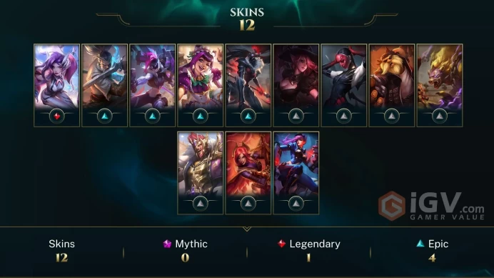 EUW -(S16) BRONZE 3 - FLEX BRONZE 2 - 63 Champ - 13 Good Skin(1 Legendary , 4 Epic) - 3K BE  - HANDMADE - FULL ACCES - LIFETIME WARRANTY - CHEAP