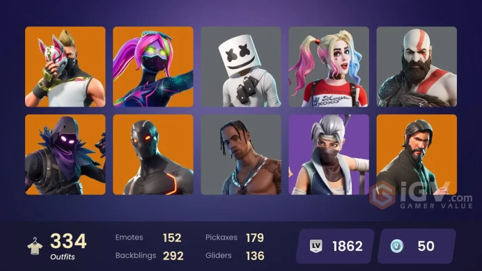 [PSN/XBOX/NIN/PC] 334 SKINS | OG STW |  TRAVIS SCOTT | THE REAPER | MERRY MINT AXE | TAKE THE L | ELITE AGENT | BLUE TEAM LEADER | GOLD KRATOS |