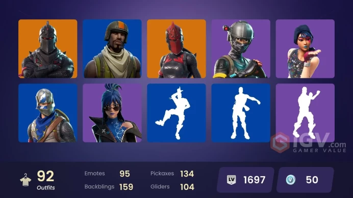Full Access - [PC] 91 skins | Black Knight , Sparkle Specialist , Blue Squire , Royale Knight