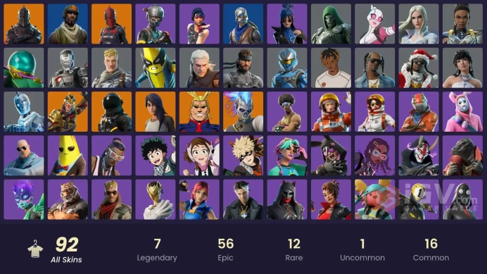 Full Access - [PC] 91 skins | Black Knight , Sparkle Specialist , Blue Squire , Royale Knight