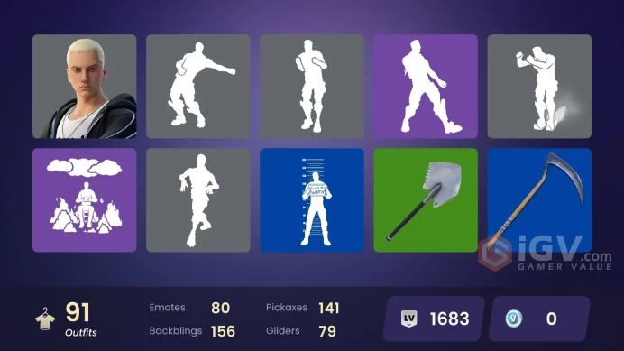 [PC/PSN/XBOX] 91 skins | Explorer Emilie | Battle-Tested | On | Rococo Cloak-o | Magmatic Mizuki (Cover-up Off) | Joltara | Clone Trooper vtt59