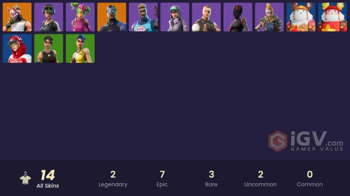 [PSN/Xbox/PC] 14 Skins - Trailblazer - Carbide - Drift - Teknique - Brite Gunner - Battlehawk - Huntress - Zoey - Full Access #8924