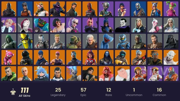 Full Access - [XBOX/NINTENDO/PC] 111 skins | Black Knight , The Reaper , Blue Squire , Royale Knight , OG STW