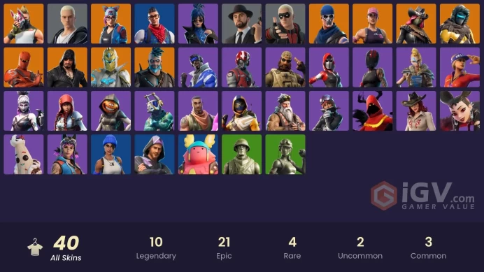 [PC/PSN/XBOX] 40 skins | OG STW | Blue Team Leader | Prodigy | Blue Striker | Hybrid | Drift | Omegarok | Blackheart | Spectra Knight | Zenith |