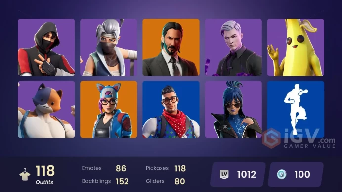 [PC/PSN/XBOX] FA 118 SKINS | IKONIK | JOHN WICK | LYNX | GRIND | CLUTCH | BRUTUS | MEOWSCLES | ONESIE | IRIS | PEELY | LAGUNA | AURA |