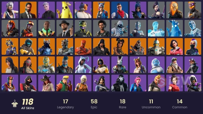 [PC/PSN/XBOX] FA 118 SKINS | IKONIK | JOHN WICK | LYNX | GRIND | CLUTCH | BRUTUS | MEOWSCLES | ONESIE | IRIS | PEELY | LAGUNA | AURA |