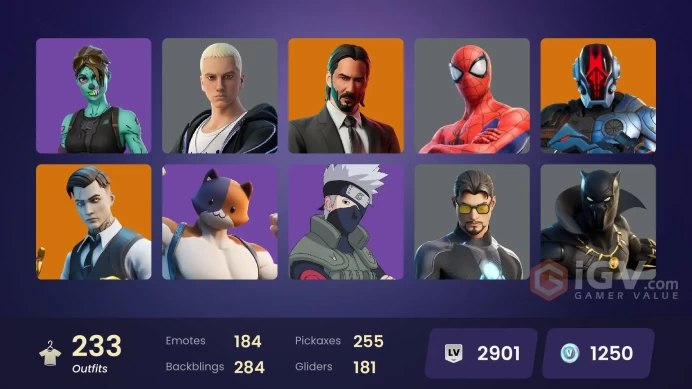 [PC/PSN/XBOX] FA 233 SKINS | GHOUL TROOPER | SKULL TROOPER | JOHN WICK | MANDALORIAN | LARA CROFT | MIDAS | DEADPOOL | BRUTUS | MEOWSCLES |