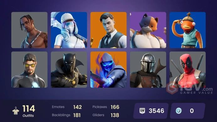 [PC/PSN/XBOX] FA 114 SKINS | TRAVIS SCOTT | MANDALORIAN | LARA CROFT | DEADPOOL | IRIS | AURA | 8-BALL VS SCRATCH | BOOGIE DOWN | NOG OPS |