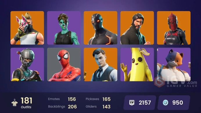 (PC PSN XBOX) 180 skins | MERRY MINT AXE / OG STW | The Reaper | Elite Agent | Blue Team Leader | Omega (stage 5) | Trilogy | Prodigy | Rogue Ag