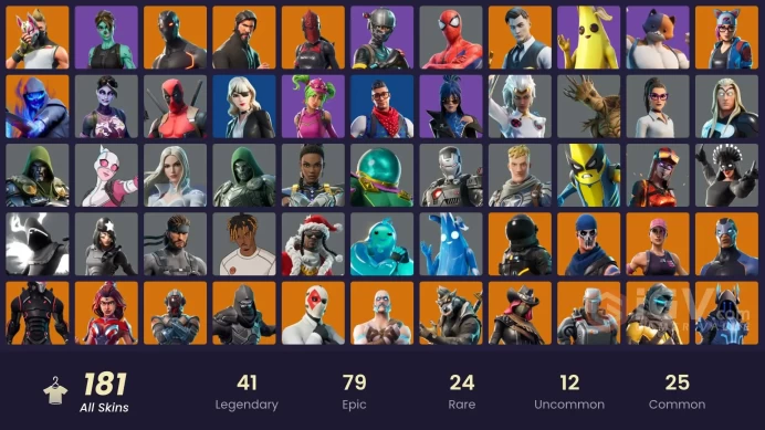 (PC PSN XBOX) 180 skins | MERRY MINT AXE / OG STW | The Reaper | Elite Agent | Blue Team Leader | Omega (stage 5) | Trilogy | Prodigy | Rogue Ag