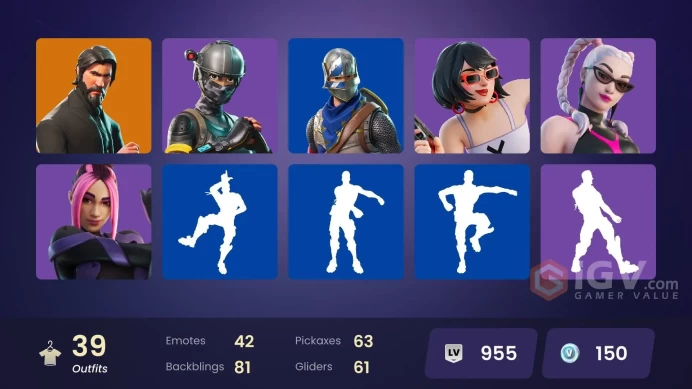 [PC] FA 39 SKINS | OG STW | ROYALE KNIGHT | BLUE SQUIRE | THE REAPER | TAKE THE L | FLOSS | ELITE AGENT | RUST LORD | MAKO | BLUE TEAM LEADER |