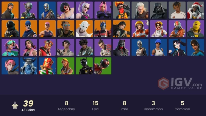 [PC] FA 39 SKINS | OG STW | ROYALE KNIGHT | BLUE SQUIRE | THE REAPER | TAKE THE L | FLOSS | ELITE AGENT | RUST LORD | MAKO | BLUE TEAM LEADER |