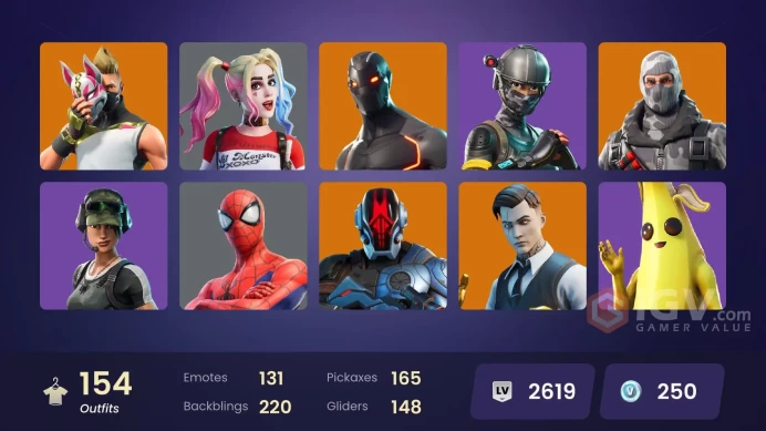 [PC/PSN/XBOX] 156 skins | Elite Agent | Gold Brutus | Gold Midas | Havoc | Explorer Emilie | Trailblazer | Y476