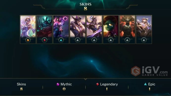 | EUW | 10 SKINS | DIAMOND 1 | 38 CHAMPIONS | 94 LEVEL | INSTANT DELIVERY | FULL ACCESS | G37If |