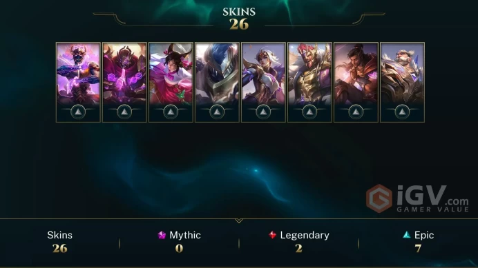 | NA | 27 SKINS | PLATINUM 4 | 143 CHAMPIONS | 111 LEVEL | INSTANT DELIVERY | FULL ACCESS | G3fBf |
