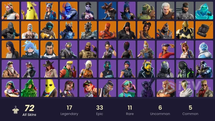 [PSN/Xbox/PC] 72 Skins - Rogue Agent - The Ice King - Catalyst - Nezumi - Lynx - Hybrid - Ruin - Ultima Knight - Full Access #8929
