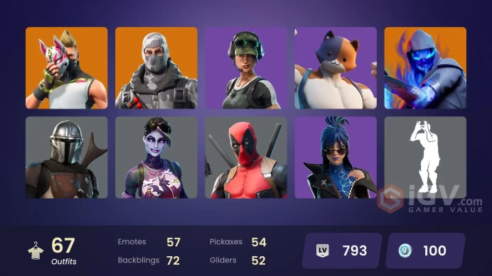 [PSN/Xbox/PC] 67 Skins - Sub Commander - Trailblazer - Havoc - Sorana - Oro - Valeria - Predator - Galaxy Scout - Full Access #8932