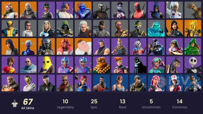 [PSN/Xbox/PC] 67 Skins - Sub Commander - Trailblazer - Havoc - Sorana - Oro - Valeria - Predator - Galaxy Scout - Full Access #8932