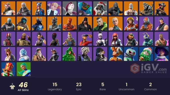 [PSN/Xbox/PC] 46 Skins - Ragnarok - Sub Commander - Havoc - The Ice King - A.I.M. - Twyn - Lynx - Drift - Calamity - Full Access #8935