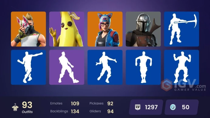 [PSN/Xbox/PC] 93 Skins - Drift - OG STW - The Ice King - Kymera - A.I.M. - Catalyst - Lynx - Hybrid - Ultima Knight - Full Access #8938