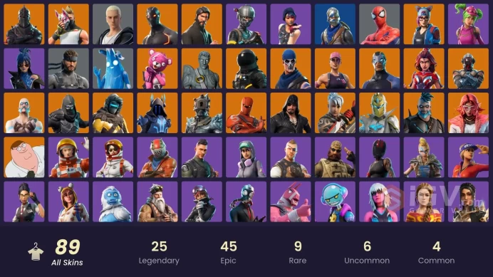 [PC/PSN/XBOX] FA / 89 SKINS / BLACK KNIGHT / SPARKLE SPECIALIST / THE REAPER / BLUE SQUIRE / ROYALE KNIGHT / OG STW /