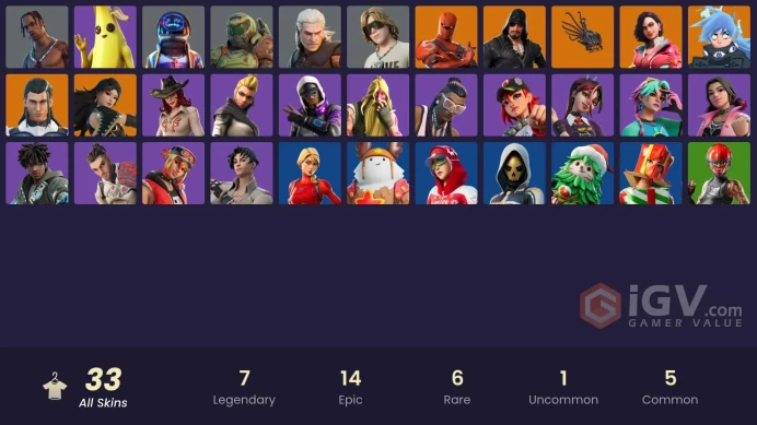[PC/PSN/XBOX] FA / 33 SKINS / TRAVIS SCOTT / ASTRO JACK / STAGE 5 / STAGE 4 / ASCENSION NEZUMI / STAGE 8 / THE AGELESS CHAMPION / SENTINEL / ERA