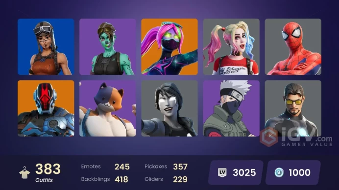 [ALL PLATFORMS]-383 Skin-356 Pickaxe-FULL ACCESS-BEST SELLER-
