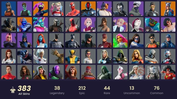 [ALL PLATFORMS]-383 Skin-356 Pickaxe-FULL ACCESS-BEST SELLER-
