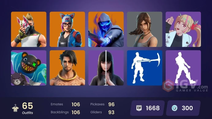 [PSN/Xbox/PC] 65 Skins - Ragnarok - OG STW - Tart Tycoon - The Ice King - Kymera - Torin - The Cube Queen - Drift - Full Access #8936