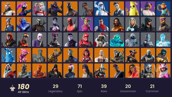 [PC/PSN/XBOX] 180 skins |  950 VB  | Travis Scott | Gold Midas | Gold Brutus | Trilogy | Sultura | Prodigy | Point Patroller | Fixer | Rogue Age