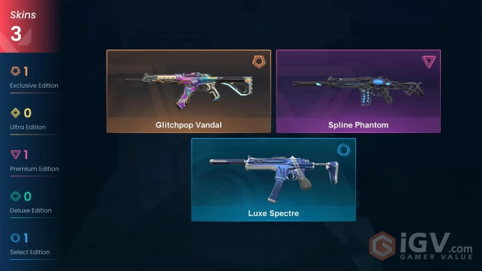 EU | 3 SKINS + 6 AGENTS | Glitchpop Vandal