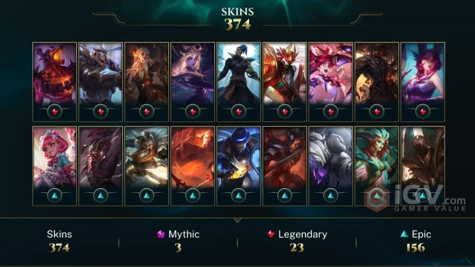 TR League Account: +374  Skins | Full Access | Instant Delivery!