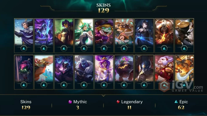 NA EMAIL CHANGEABLE 119 CHAMPIONS 129 SKINS Prestige Fuzz Fizz 2X 4K OE LAST PLAY 2024