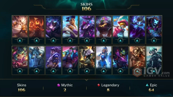 NA EMAIL CHANGEABLE 145 CHAMPIONS 106 SKINS Prestige High Noon Talon LAST PLAY 2024