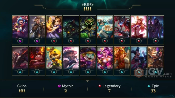 ME EMAIL CHANGEABLE 115 CHAMPIONS 20kbe 8.6kOE 101 SKINS Prestige PsyOps Ezreal 120 L LEGENDS 23 MAPS 101 BOOMS Last play 2024