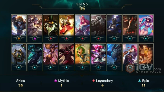 ME EMAIL CHANGEABLE 91 CHAMPIONS 35 SKINS Prestige Battle Queen Diana LAST PLAY 2024