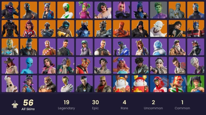 [Xbox/PSN/PC] 55 Skins - Omega Stage 5 - Blue Striker - Love Ranger - Valor - Omegarok - Raven - Spectra Knight - Full Access #447