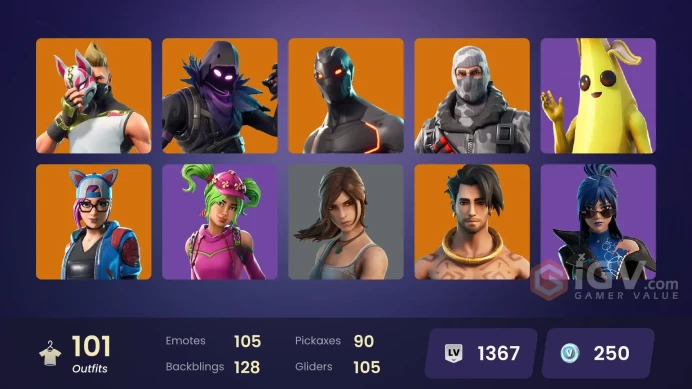 [Xbox/PSN/PC] 101 Skins - OG STW - Havoc - Sub Commander - Rogue Agent - Blue Striker - Sentinel - Ruin - Raven - Full Access #973