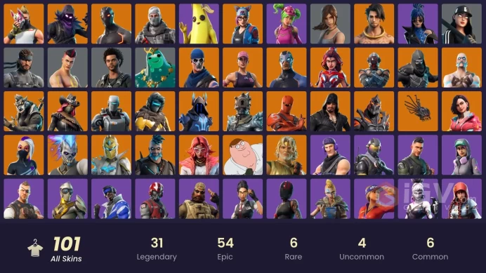 [Xbox/PSN/PC] 101 Skins - OG STW - Havoc - Sub Commander - Rogue Agent - Blue Striker - Sentinel - Ruin - Raven - Full Access #973
