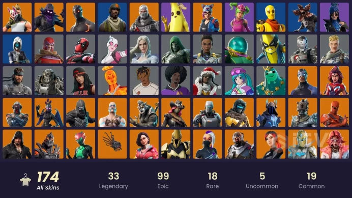 [Xbox/PSN/PC] 174 Skins - Aerial Assault Trooper - Blue Team Leader - Havoc - Sub Commander - Blue Striker - Sentinel - Full Access #8402