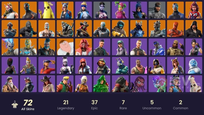 [Xbox/PSN/PC] 72 Skins - Omega - Neo Versa - Blue Team Leader - Blue Striker - Blackheart - The Ice King - Lynx - Full Access #768