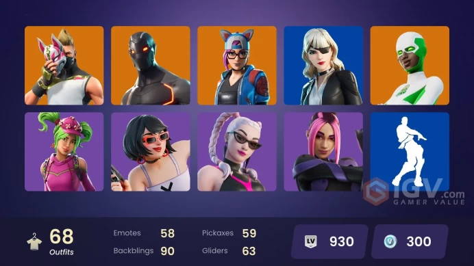 [Xbox/PSN/PC] 68 Skins - Omega - Rogue Agent - Rox - Blackheart - The Ageless - Lynx - Enforcer - The Visitor - Full Access #596
