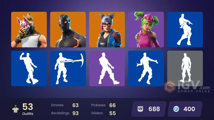 [Xbox/PSN/PC] 53 Skins - Omega - Rogue Agent - The Ice King - Lynx - Wild Card - Enforcer - Dire - Zenith - Full Access #725