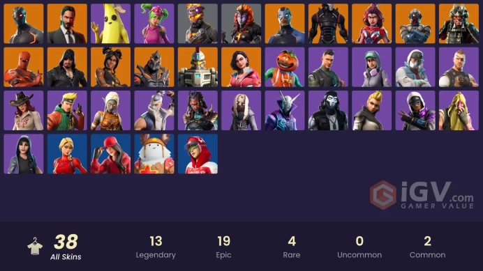 [Xbox/PSN/PC] 37 Skins - Omega Stage 5 - Clutch - Grind - Shaman - Rox - Blackheart - The Visitor - Shogun - Full Access #744