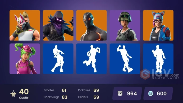 [Xbox/PSN/PC] 40 Skins - Omega - Rogue Agent - Trailblazer - Ragnarok - Lynx - Drift - Paradigm - Leviathan - Full Access #791