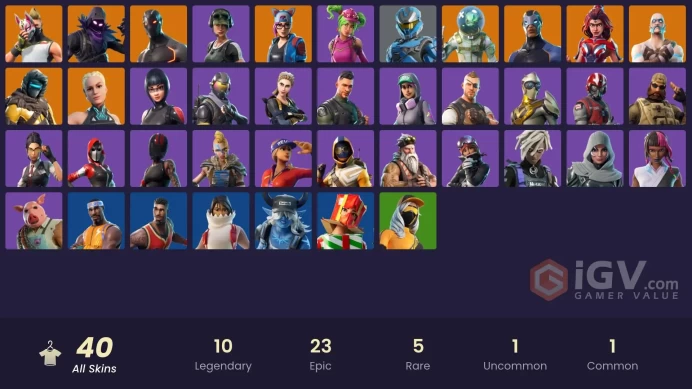 [Xbox/PSN/PC] 40 Skins - Omega - Rogue Agent - Trailblazer - Ragnarok - Lynx - Drift - Paradigm - Leviathan - Full Access #791