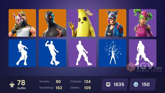 [Xbox/PSN/PC] 77 Skins - Omega Stage 5 - Rogue Agent - Ragnarok - Enforcer - Sentinel - Lynx - Blackheart - Carbide - Full Access #827
