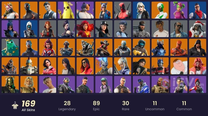 [Xbox/PSN/PC] 170 Skins - Omega - Blue Team Leader - Jill Valentine - Carbon Commando - Prodigy - Trilogy - Rogue Agent - Full Access #858