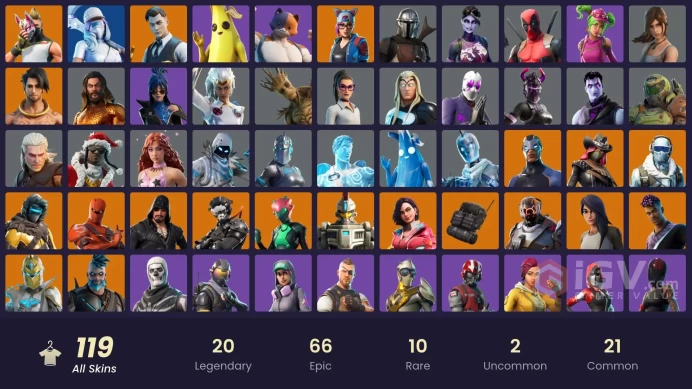 ACC048Fortnite Account [PC] 119 skins | Gold Midas | Rogue Agent | Sentinel | Zenith | Gear Specialist Maya | Calamity | Fade | Omegarok | The S